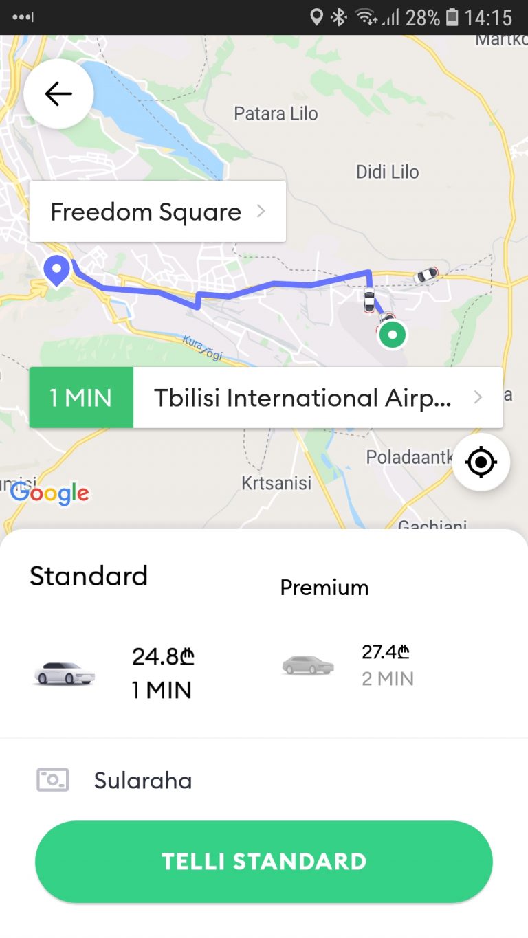 6 Ways to Get From Tbilisi Airport to the City Reviewed ExpatHub.GE