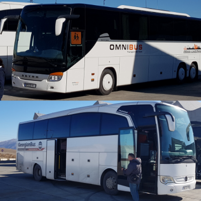 Omnibus VS Georgian Bus - Big Comparison of coaches from ...